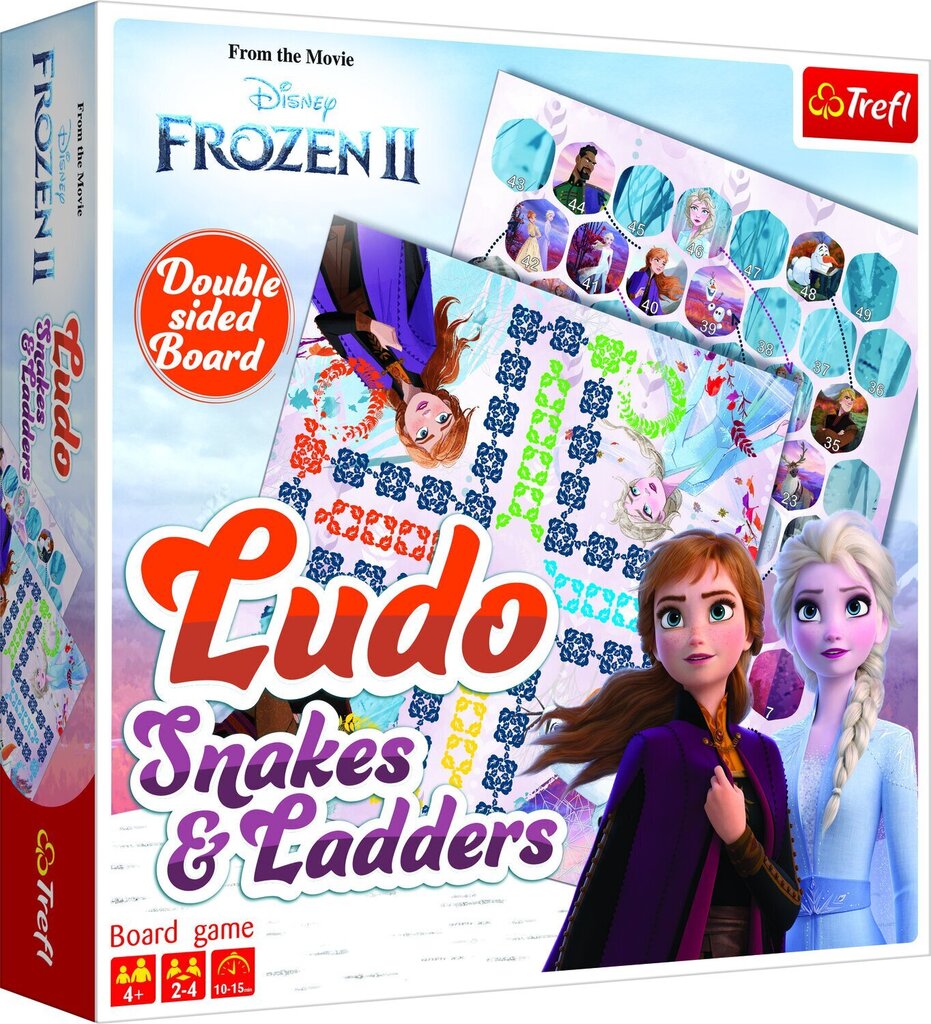 Lauamäng Trefl Frozen 2 Ludo maod ja redelid/Maod ja redelid цена и информация | Lauamängud ja mõistatused | kaup24.ee