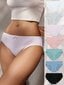 7 pakki Solid Panty Set·Multicolor·S hind ja info | Meeste spordiriided | kaup24.ee