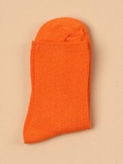 Solid Crew Socks·Orange·one-size hind ja info | Meeste sokid | kaup24.ee