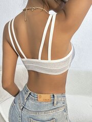 Kontrastne köites soonikkudum Cami Bralette·Grey·M цена и информация | Бюстгальтеры | kaup24.ee