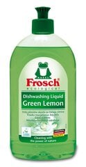 Frosch nõudepesuvahend, sidrun, 500 ml hind ja info | Frosch Kodutarbed | kaup24.ee