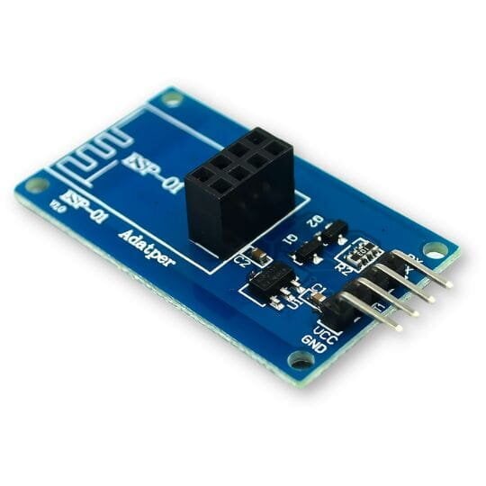 ESP-01 ja ESP8266 adapter koos pingeregulaatoriga цена и информация | USB jagajad, adapterid | kaup24.ee