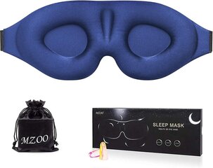 Sleep silmamask meestele, naistele, 3D kontuuridega magamismask ja silmside, nõgusa vormitud öine une mask, valgust summutav, pehme mugav lauvärv Cov hind ja info | Vahendid imetamiseks | kaup24.ee