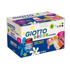 Akrüülvärv Fila Giotto 6 värvi x 25ml 538200 цена и информация | Принадлежности для рисования, лепки | kaup24.ee