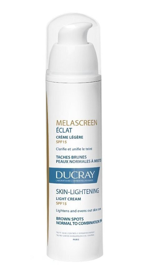 Sära andev näokreem Ducray Melascreen Eclat Lightening Light SPF15 40 ml цена и информация | Näokreemid | kaup24.ee