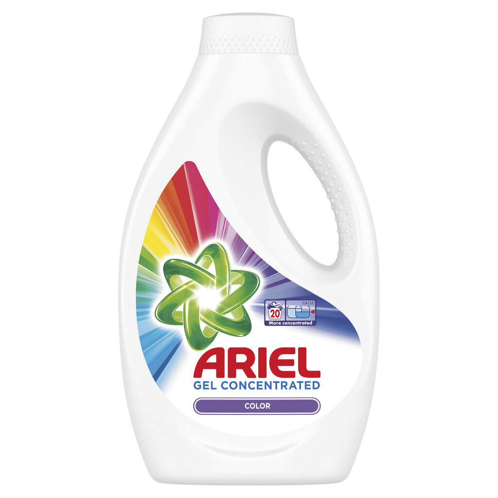 Vedel pesugeel ARIEL Color, pudelis, 20 pesukorda, 1,1 l цена и информация | Pesuvahendid | kaup24.ee