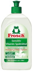 Frosch nõudepesupalsam sensitiiv 500 ml цена и информация | Средства для мытья посуды | kaup24.ee