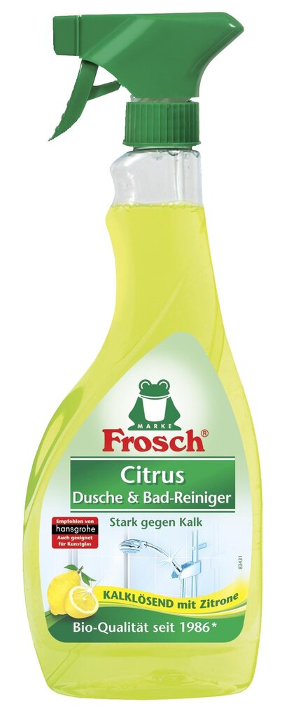 Vanni- duširuumide puhastusvahend Frosch 500 ml цена и информация | Puhastusvahendid | kaup24.ee