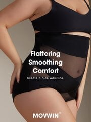 Plus Contrast Mesh Shapewear aluspüksid·must·3XL hind ja info | Naiste alussärgid | kaup24.ee