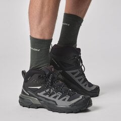 Походная обувь для мужчин SALOMON X ULTRA 360 MID GTX, чёрный/серый цена и информация | Мужские ботинки | kaup24.ee