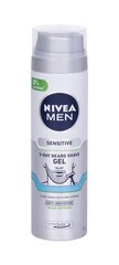 Гель для бритья для мужчин Nivea Men 3 Day Beard Shave Gel 200 мл цена и информация | Косметика и средства для бритья | kaup24.ee