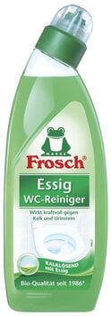 WC puhastusvahend Frosch äädikas 750 ml hind ja info | Puhastusvahendid | kaup24.ee