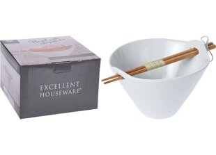 Kausi- ja söögipulkade komplekt Excellent Houseware, 3 tk цена и информация | Посуда, тарелки, обеденные сервизы | kaup24.ee