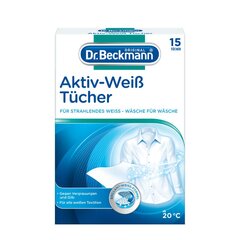 Valgenduslapid masinpesuks Dr. Beckmann 15tk hind ja info | Dr. Beckmann Kodutarbed | kaup24.ee