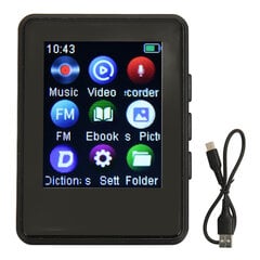 MP3-плеер Bluetooth 5.0 HiFi Sound 1.77in Full Touch Screen Music Player с FM-радио Электронная книга Диктофон цена и информация | MP3 плеер, MP4 плеер | kaup24.ee