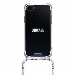 Lookabe Necklace Snake Edition, telefonile iPhone X/Xs, silver snake (loo018) цена и информация | Чехлы для телефонов | kaup24.ee