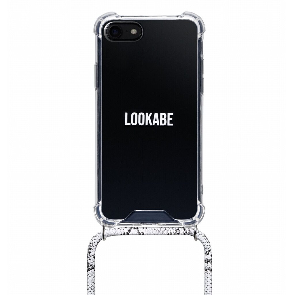 Lookabe Necklace Snake Edition, telefonile iPhone X/Xs, silver snake (loo018) hind ja info | Telefoni kaaned, ümbrised | kaup24.ee