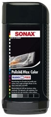 Musta värvi poleer vahaga SONAX hind ja info | Autokeemia | kaup24.ee