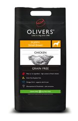 Olivers kutsika toitumine kodulindudega Puppy Start Grain Free S, 4kg цена и информация | Сухой корм для собак | kaup24.ee