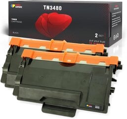 TONER EXPERTE черный для Brother TN3480 TN3430 - 2 штуки EXPERTS AT NIKOLSZYM цена и информация | Аксессуары для принтера | kaup24.ee