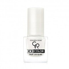 Küünelakk Golden Rose Ice Color 6 ml, 101 цена и информация | Лаки для ногтей, укрепители для ногтей | kaup24.ee