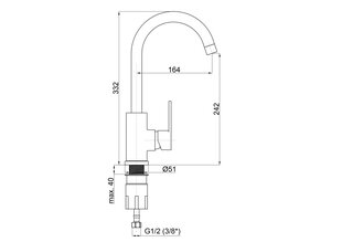 Köögisegisti Rubineta AXE-33 hind ja info | Rubineta Sanitaartehnika, remont, küte | kaup24.ee