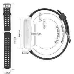 Silikoonist asendusrihmad, pehme reguleeritav randmepael, mis ühildub ID205 ID205L ID205S nutikellaga hind ja info | Nutikellad (smartwatch) | kaup24.ee