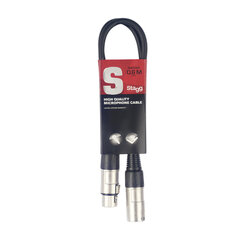 Stagg SMC060, XLR, 0.6 m hind ja info | Kaablid ja juhtmed | kaup24.ee