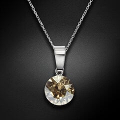 Серебряный кулон "Классика (Golden Shadow)" с кристаллами Swarovski™ DS01K776 цена и информация | Украшения на шею | kaup24.ee