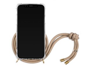 Lookabe Necklace, läbipaistev iPhone XS, gold nude (loo008) цена и информация | Чехлы для телефонов | kaup24.ee