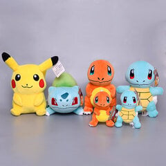 Jaapani multikas anime üliarmas päkapikk Pikachu Squirtle Bulbasaur Palus nukk armsad ripatsehted 20cm Bulbasaur nagu pildil hind ja info | Mobiiltelefonide mälukaardid | kaup24.ee