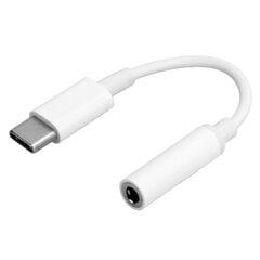 C-tüüpi kuni 3,5 mm kõrvaklappide helipistiku adapter Huawei M10/P20/Xiaomi Mix2/Note3 jaoks hind ja info | Kõrvaklapid | kaup24.ee