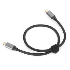 USB 3.1 Двойной разъем 100 Вт USB C на USB Type C Мужской кабель USBC PD 5A Быстрое зарядное устройство Кабель 0.5m цена и информация | Аксессуары для телефонов | kaup24.ee