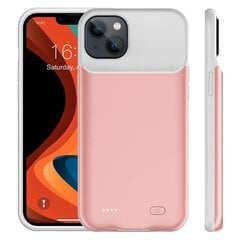 iPhone 14 7000mAh akuümbrisele koos LED-indikaatoriga kaasaskantav laadimisümbris Power Bank Phone CaseStyle B iPhone 14Pink hind ja info | Telefonikaaned ja ümbrised | kaup24.ee