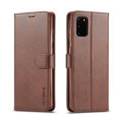 LC.IMEEKE кожаный чехол-кошелек-подставка для Samsung Galaxy A41 (глобальная версия)Samsung Galaxy A41 (глобальная версияEspresso цена и информация | Чехлы для телефонов | kaup24.ee