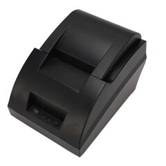 58 мм POS-принтер с USB-портом, высокоскоростной печатью, термопринтер чеков для POS-системы розничной торговли, 100‑240 В, вилка ЕС цена и информация | Аксессуары для принтера | kaup24.ee