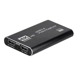 1080P 60 Hz Videohõivekaart Koos Silmusväljundiga 4K Hdmi-Ühilduv Usb3.0-Ga Salvestamine Arvuti Jaoks Xbox Ps3 Mängu Otseülekanne hind ja info | USB jagajad, adapterid | kaup24.ee