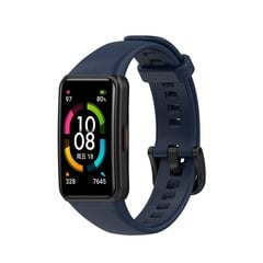 Ühildub Huawei Band 6 / Honor Band 6 TPU veekindla asenduskäepaela kesköösinise ühe suurusega hind ja info | Nutikellad (smartwatch) | kaup24.ee