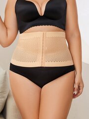 Pluss Hook And Eye Waist Trainer ilma pesukomplektita·Aprikoos·3XL цена и информация | Нижнее корректирующее белье | kaup24.ee