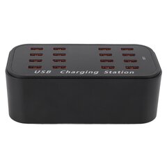 Professionaalne mitme pordiga USB-laadija 100 W 5V-2,4A 1A tõhus kiire ja ohutu USB-laadimisjaam mobiiltelefonidele, tahvelarvutitele 100-240 V hind ja info | USB jagajad, adapterid | kaup24.ee