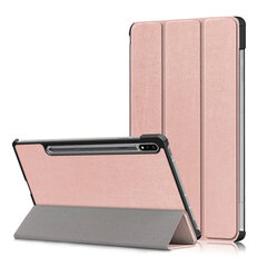 (Tab S7 11 tolline Rose Gold) Samsung Galaxy Tab S8 S7 S6 Lite'i ümbrise kokkupandava aluse Folio Smart Cover jaoks Samsung Galaxy Tab S8 S7 S6 Lite 11-tollise tahvelarvuti jaoks цена и информация | Аксессуары для планшетов, электронных книг | kaup24.ee