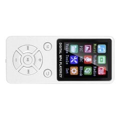 T1 Music MP3 Player Bluetooth Поддержка 32G Память EightDiagram Tactics Кнопки Белый цена и информация | MP3 плеер, MP4 плеер | kaup24.ee