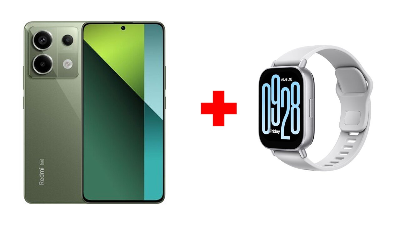 Xiaomi Redmi Note 13 Pro 5G 8/256GB Olive Green + Xiaomi Redmi Watch 5 Active Matte Silver цена и информация | Telefonid | kaup24.ee