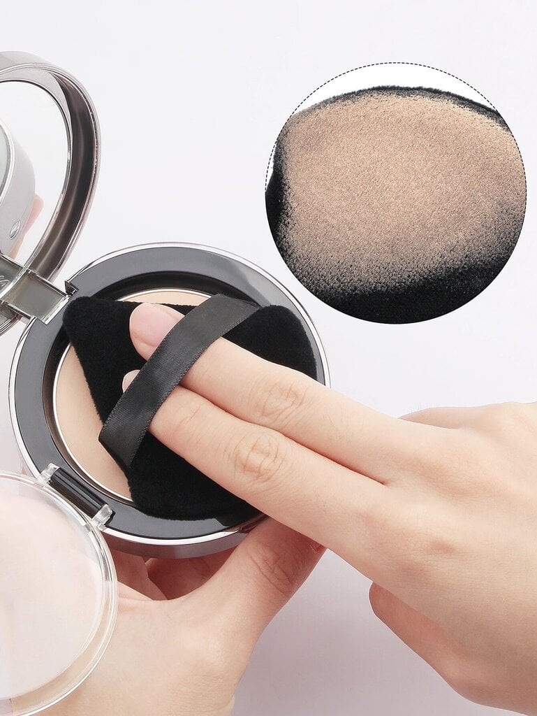 Triangle Powder Puff Foundationi jaoks цена и информация | Meigipintslid, -käsnad | kaup24.ee