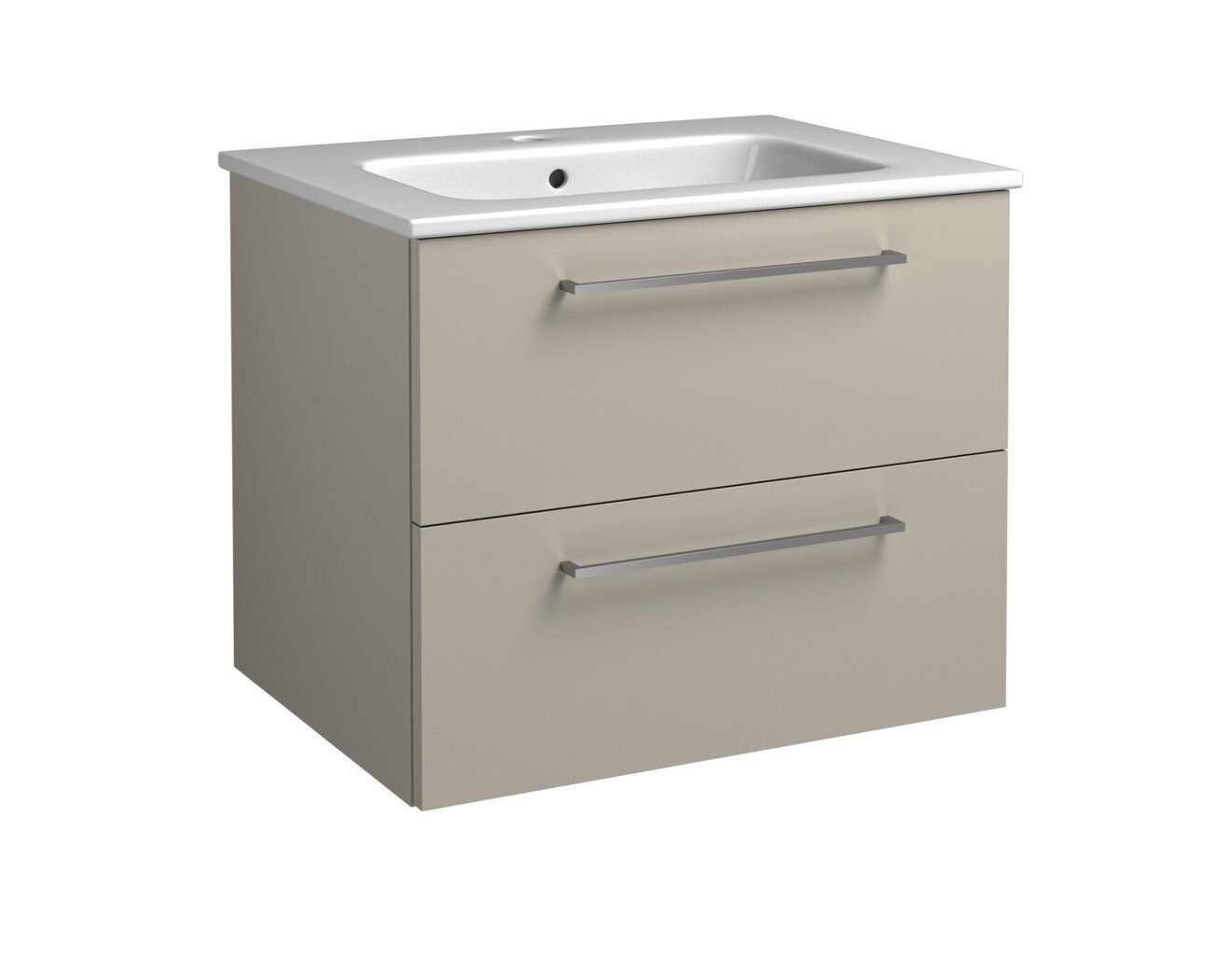 Alumine vannitoakapp kraanikaussiga RB Bathroom Joy 61 cm, hall цена и информация | Vannitoakapid | kaup24.ee