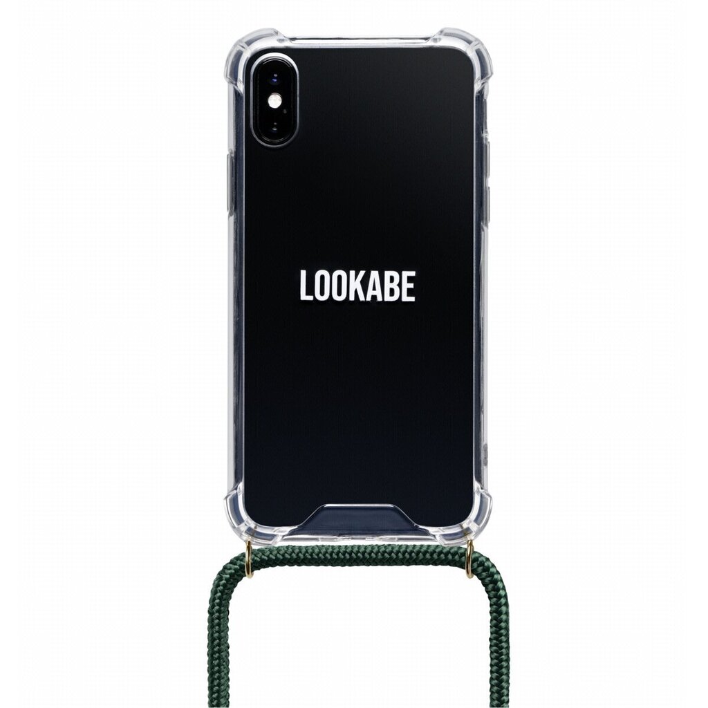 Kaelakee Lookabe, telefonile iPhone X/Xs, kuldroheline (loo013) цена и информация | Telefoni kaaned, ümbrised | kaup24.ee