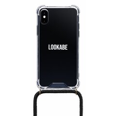 Kaelakee Lookabe, telefonile iPhone X/Xs, kuldmust (loo003) цена и информация | Чехлы для телефонов | kaup24.ee