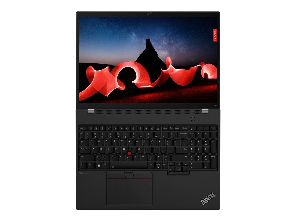 Lenovo ThinkPad T16 Gen 1 Ryzen™ 5 PRO 6650U 256GB SSD 16GB 16" (1920x1200) WIN11 Pro цена и информация | Sülearvutid | kaup24.ee