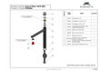Valamusegisti RUBINETA Etna-18/D (must) hind ja info | Vannitoa segistid | kaup24.ee