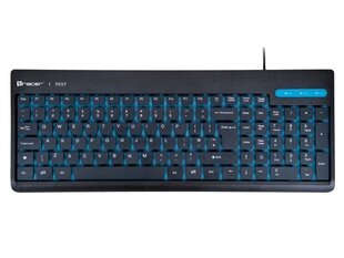 Juhtmega Tracer Reef USB klaviatuur, must цена и информация | Клавиатуры | kaup24.ee